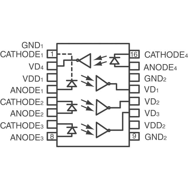 ACSL-6410-00TE Broadcom Limited  Optoisolators - Logic Output